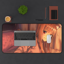 Cargar imagen en el visor de la galería, Spice And Wolf Mouse Pad (Desk Mat) With Laptop
