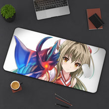 Load image into Gallery viewer, Amagi Brilliant Park Isuzu Sento Mouse Pad (Desk Mat) On Desk
