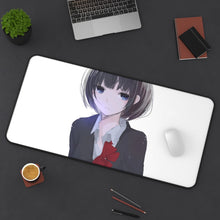 Cargar imagen en el visor de la galería, Kuzu No Honkai Hanabi Yasuraoka Mouse Pad (Desk Mat) On Desk
