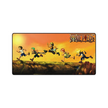 Load image into Gallery viewer, One Piece Monkey D. Luffy, Roronoa Zoro, Sanji, Nami, Usopp Mouse Pad (Desk Mat)
