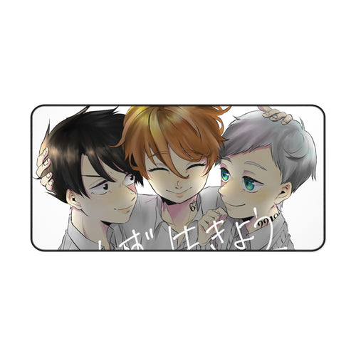 The Promised Neverland Ray, Norman, Emma Mouse Pad (Desk Mat)