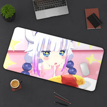 Cargar imagen en el visor de la galería, Miss Kobayashi&#39;s Dragon Maid Kanna Kamui, Kobayashi San Chi No Maid Dragon Mouse Pad (Desk Mat) On Desk
