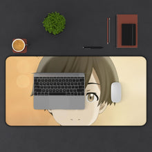 Cargar imagen en el visor de la galería, Tsuki Ga Kirei Mouse Pad (Desk Mat) With Laptop
