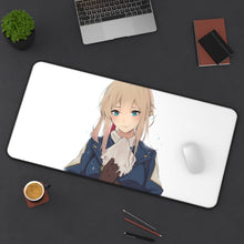 Charger l&#39;image dans la galerie, Violet Evergarden Violet Evergarden Mouse Pad (Desk Mat) On Desk
