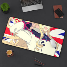 Charger l&#39;image dans la galerie, Infinite Stratos Cecilia Alcott Mouse Pad (Desk Mat) On Desk
