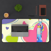 Load image into Gallery viewer, Nisekoi Chitoge Kirisaki Mouse Pad (Desk Mat) With Laptop
