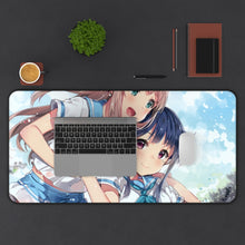 Cargar imagen en el visor de la galería, Sound! Euphonium Mizore Yoroizuka, Yuuko Yoshikawa Mouse Pad (Desk Mat) With Laptop
