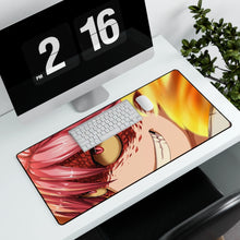 Cargar imagen en el visor de la galería, Fairy Tail Natsu Dragneel Mouse Pad (Desk Mat) With Laptop
