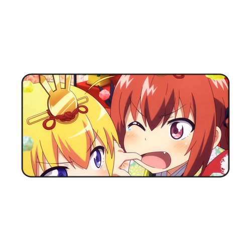 Gabriel DropOut Satanichia Kurumizawa Mcdowell, Gabriel Tenma White Mouse Pad (Desk Mat)