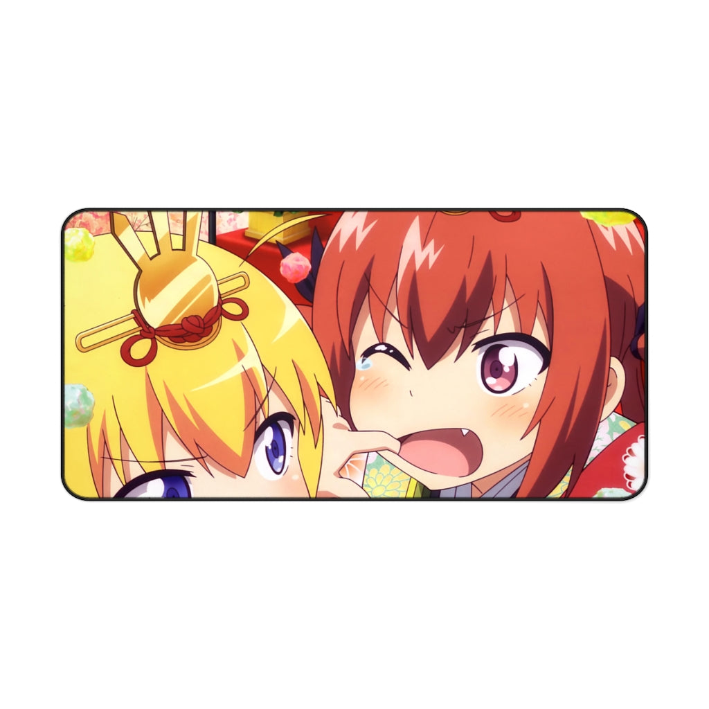 Gabriel DropOut Satanichia Kurumizawa Mcdowell, Gabriel Tenma White Mouse Pad (Desk Mat)