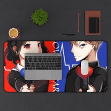 Load image into Gallery viewer, Kaguya and Miyuki Mouse Pad (Desk Mat) With Laptop
