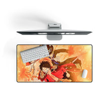 Cargar imagen en el visor de la galería, One Piece Monkey D. Luffy, Sanji Mouse Pad (Desk Mat) On Desk
