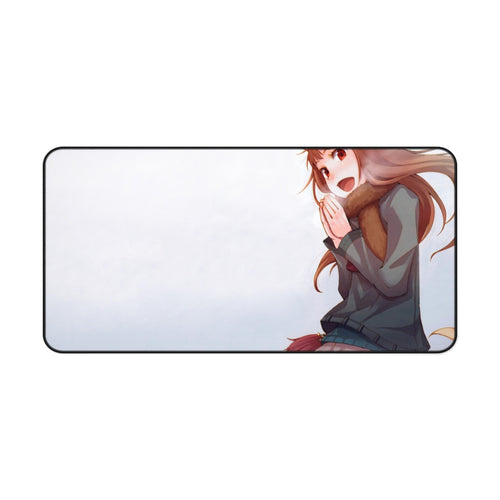 Spice And Wolf Mouse Pad (Desk Mat)