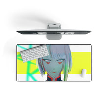 Load image into Gallery viewer, Cyberpunk: Edgerunners Mouse Pad (Desk Mat) On Desk
