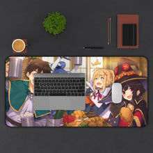 Cargar imagen en el visor de la galería, KonoSuba - God’s blessing on this wonderful world!! Mouse Pad (Desk Mat) With Laptop
