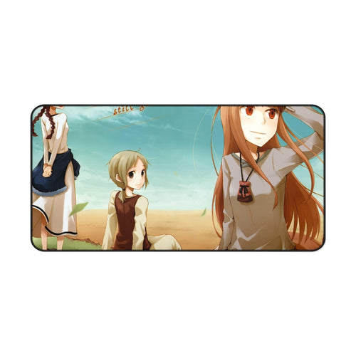 Spice And Wolf Mouse Pad (Desk Mat)