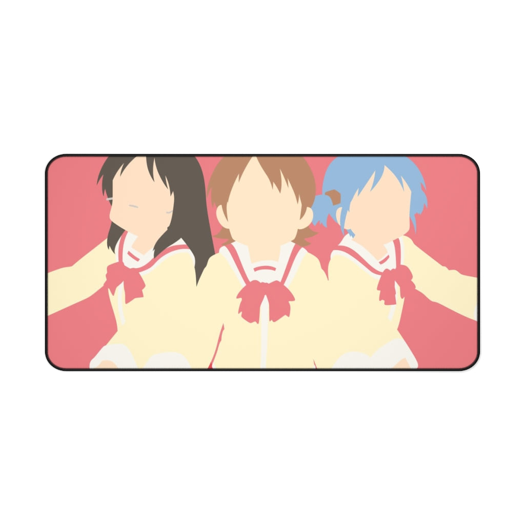 Yuuko, Mio and Mai from Nichijou Mouse Pad (Desk Mat)