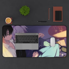 Cargar imagen en el visor de la galería, Darker Than Black Hei, Yin Mouse Pad (Desk Mat) With Laptop
