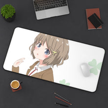 Cargar imagen en el visor de la galería, Rascal Does Not Dream Of Bunny Girl Senpai Mouse Pad (Desk Mat) On Desk
