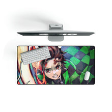 Load image into Gallery viewer, Tanjiro, Flame, Kimetsu no Yaiba, Mouse Pad (Desk Mat)
