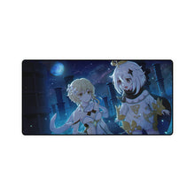 Load image into Gallery viewer, Genshin Impact, Lumine, Female, Traveler, Paimon, Mouse Pad (Desk Mat)
