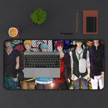 Load image into Gallery viewer, Kuroko&#39;s Basketball Mouse Pad (Desk Mat) With Laptop
