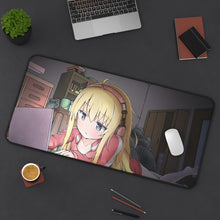 Load image into Gallery viewer, Gabriel DropOut Gabriel Tenma White Mouse Pad (Desk Mat) On Desk
