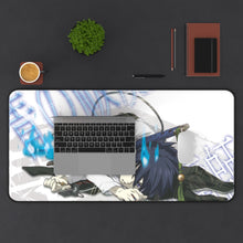 Load image into Gallery viewer, Blue Exorcist Rin Okumura Mouse Pad (Desk Mat) With Laptop
