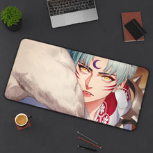 Load image into Gallery viewer, InuYasha Mouse Pad (Desk Mat) On Desk
