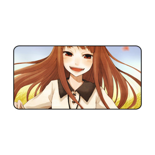 Spice And Wolf Mouse Pad (Desk Mat)