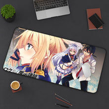 Cargar imagen en el visor de la galería, Rokudenashi Majutsu Koushi To Akashic Records Sistine Fibel, Glenn Radars, Rumia Tingel Mouse Pad (Desk Mat) On Desk
