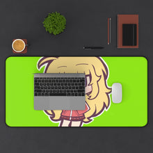 Load image into Gallery viewer, Gabriel DropOut Gabriel Tenma White Mouse Pad (Desk Mat) With Laptop
