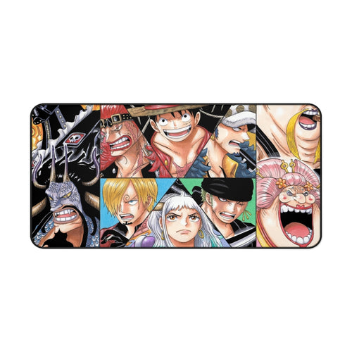 One Piece Monkey D. Luffy, Roronoa Zoro, Sanji Mouse Pad (Desk Mat)