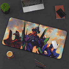 Cargar imagen en el visor de la galería, Neon Genesis Evangelion Mouse Pad (Desk Mat) On Desk
