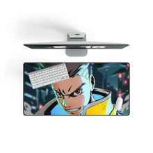 Load image into Gallery viewer, David from Cyberpunk Edgerunners Mouse Pad (Desk Mat) On Desk
