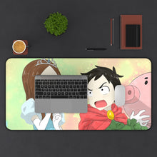 Cargar imagen en el visor de la galería, Karakai Jouzu No Takagi-san Mouse Pad (Desk Mat) With Laptop
