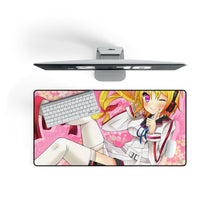 Charger l&#39;image dans la galerie, Infinite Stratos Mouse Pad (Desk Mat) On Desk
