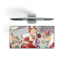 Load image into Gallery viewer, Santa, Girl, Anime, Genshin Impact, Barbara, Mouse Pad (Desk Mat)
