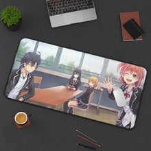 Charger l&#39;image dans la galerie, My Teen Romantic Comedy SNAFU Hachiman Hikigaya, Yukino Yukinoshita, Yui Yuigahama Mouse Pad (Desk Mat) On Desk
