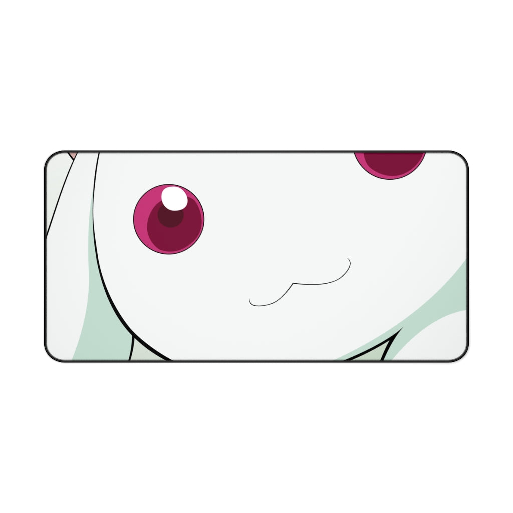 Puella Magi Madoka Magica Kyuubey Mouse Pad (Desk Mat)