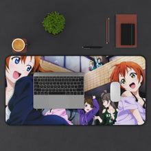 Cargar imagen en el visor de la galería, Love Live! Kotori Minami, Honoka Kousaka, Rin Hoshizora, Eri Ayase, Hanayo Koizumi Mouse Pad (Desk Mat) With Laptop
