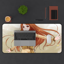 Cargar imagen en el visor de la galería, Spice And Wolf Mouse Pad (Desk Mat) With Laptop
