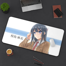 Cargar imagen en el visor de la galería, Rascal Does Not Dream Of Bunny Girl Senpai Mouse Pad (Desk Mat) On Desk
