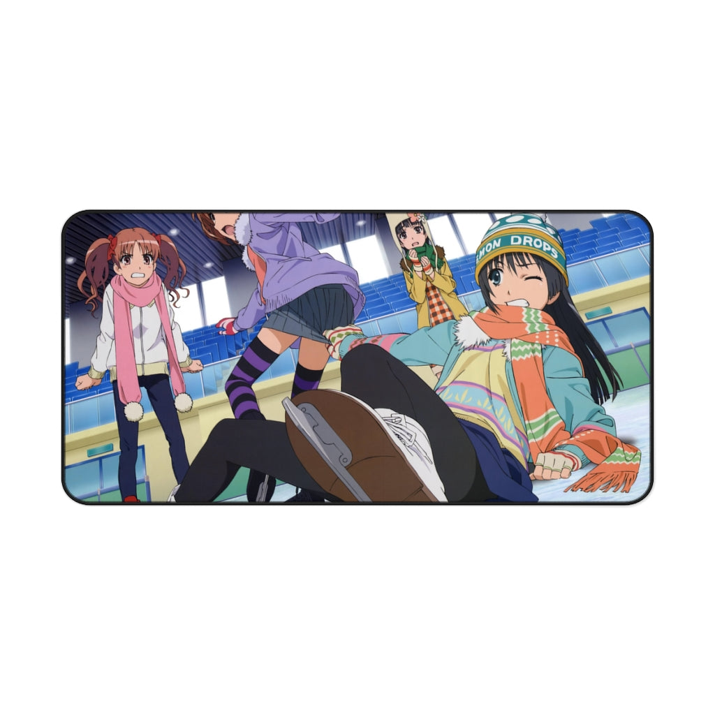 A Certain Scientific Railgun Mikoto Misaka, Kuroko Shirai, Ruiko Saten Mouse Pad (Desk Mat)