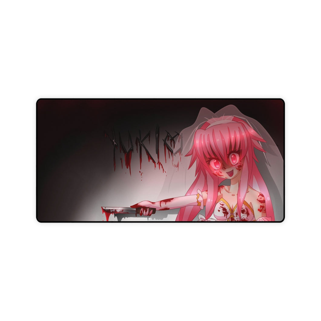 Mirai Nikki Yuno Gasai Mouse Pad (Desk Mat)