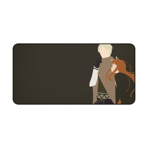 Spice And Wolf Mouse Pad (Desk Mat)