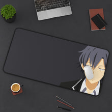 Charger l&#39;image dans la galerie, My Teen Romantic Comedy SNAFU Hachiman Hikigaya Mouse Pad (Desk Mat) On Desk
