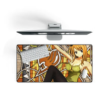 Cargar imagen en el visor de la galería, Fairy Tail Lucy Heartfilia Mouse Pad (Desk Mat) On Desk
