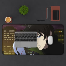 Load image into Gallery viewer, Darker Than Black Hei Mouse Pad (Desk Mat) With Laptop
