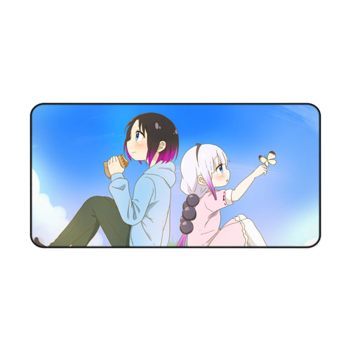 Miss Kobayashi's Dragon Maid Kanna Kamui, Elma, Kobayashi San Chi No Maid Dragon Mouse Pad (Desk Mat)